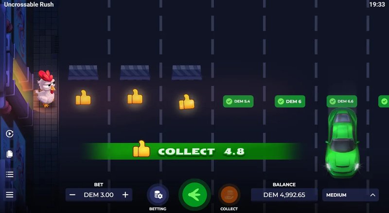 Uncrossable rush demo, uncrossable rush jugar